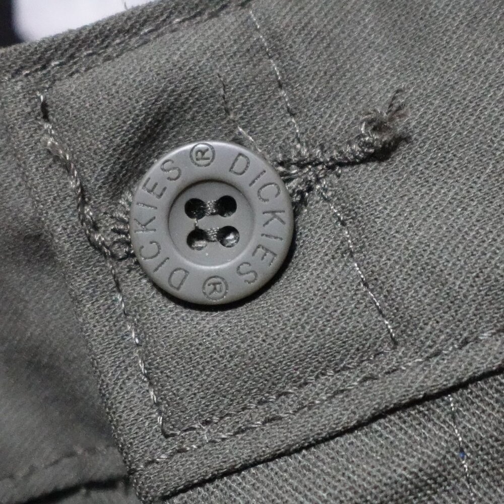 Dickies Flex Slim Straight Pants Men's Size30 x 32 Green Cargo Workwear - Picture 15 of 16